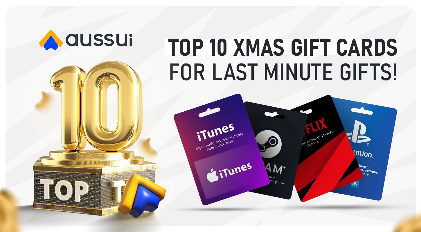 Top 10 Christmas Gift Cards for Last-Minute Gifts